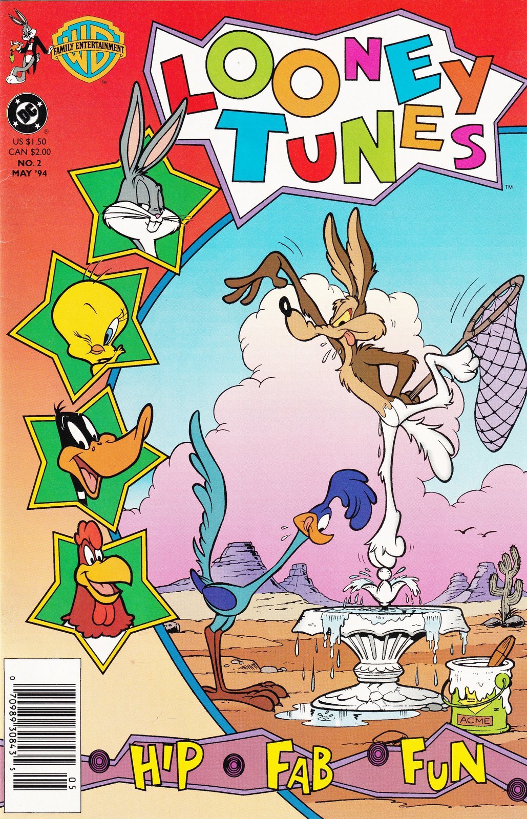 Looney Tunes #2 Newsstand Cover DC Comics