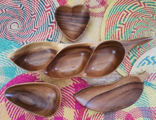 MONKEY POD SNACK BOWLS AND PLACEMATS FOR YOUR PATIO PARTY!