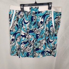 Mens Penguin dunker Swim Short Sz 38 New W Tag draw String 2pkt frt  bck