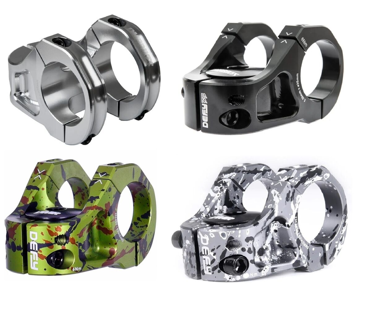 DMR Defy 35 Stem - 31.8mm Clamp - 35mm Reach - Mountain Bike DMR Defy 35 Stem - 31.8mm Clamp - 35mm Reach - Mountain Bike