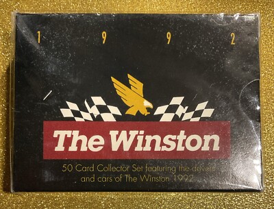 VINTAGE THE WINSTON 1992 MAXX 50 CARD RACING FACTORY SEALED SET