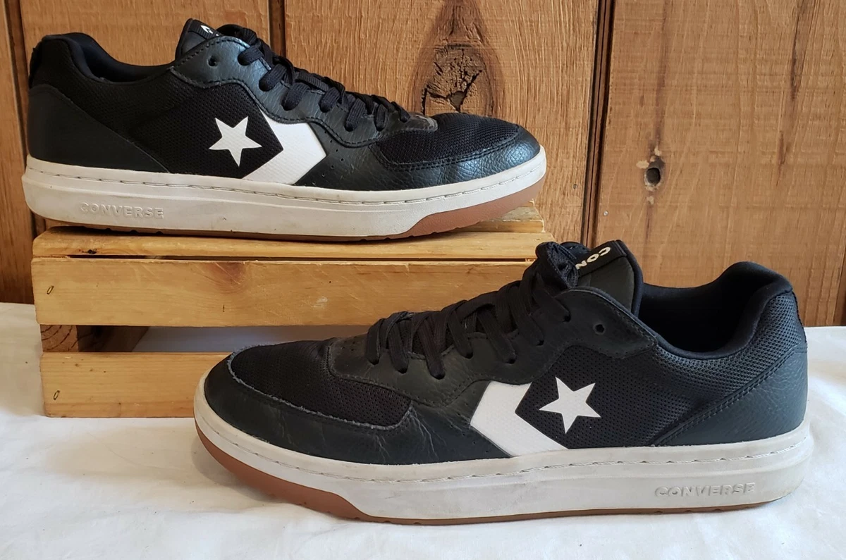 Converse rival leather low top sales