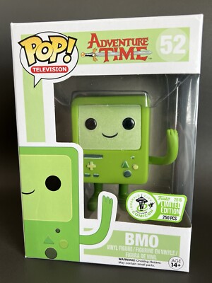 Funko Pop! Vinyl: Adventure Time - BMO - (Glow , Green) #52 - ECCC