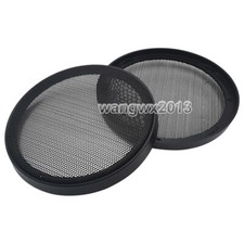2PCS 6" inch 163mm Speaker Cover Decorative Circle Metal Mesh Grille Protection