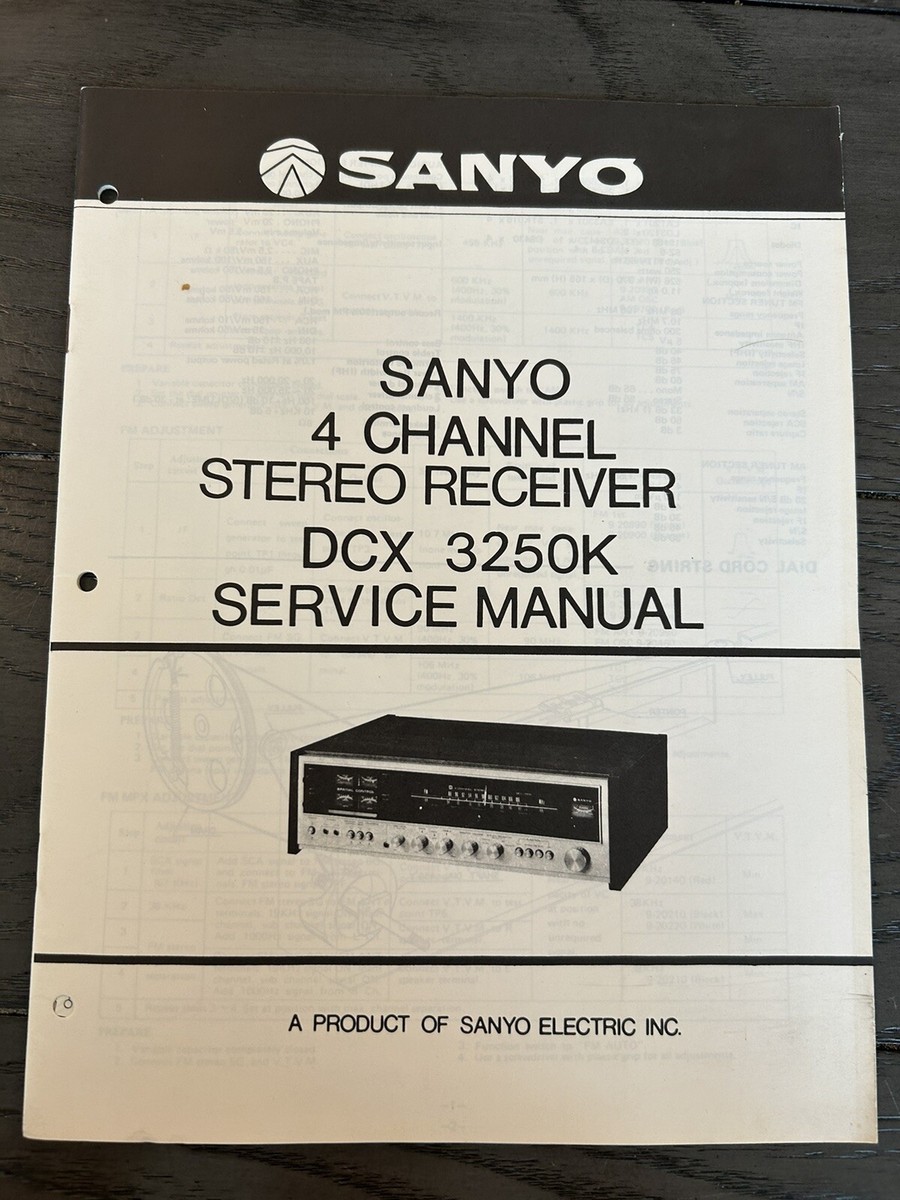 ② Ampli-tuner vintage SANYO LOOK sympa - Chaîne Hi-fi