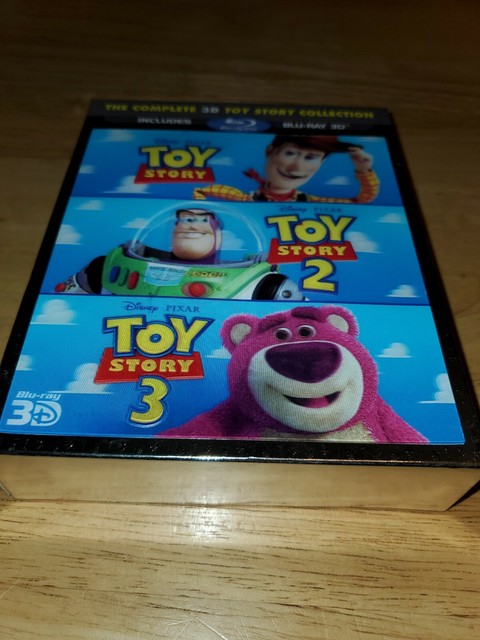 Toy Story 3D Trilogy (Blu-ray Disc, 2011, 3-Disc Set, 3D) for sale online | eBay
