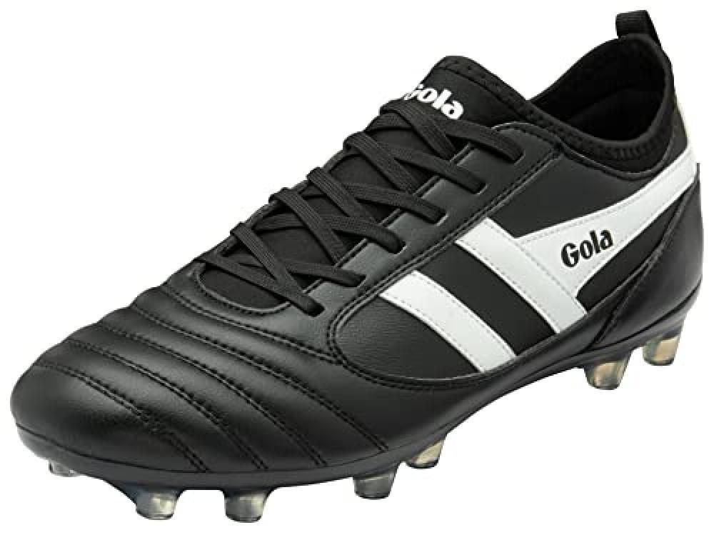 (TG. 45 EU) Gola Ceptor Mld PRO, Scarpe da Football Uomo, Nero e Bianco, 45 EU -