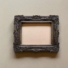 Decorative square photo frame Wall Hanging Ornate picture frames carved wood