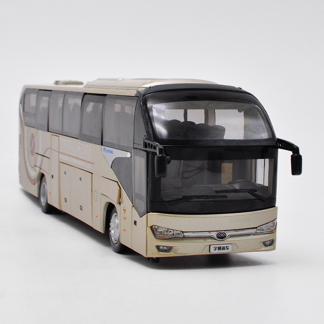 1/42 Scale YuTong Bus ZK6128HQB Bus Coach Diecast Car Model