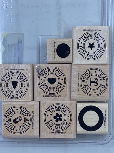Stamping Up Rubber Wood Stamp Sets YOU PICK List #3 Complete Crafts Scrapbooking - Picture 653 of 896