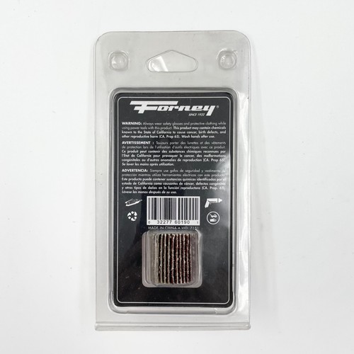 Rueda con solapa Forney 60190 1"" x 1"" 60 grano óxido de aluminio 25.000 rpm - Imagen 3 de 3