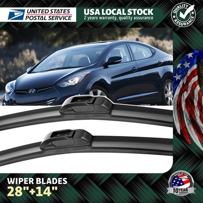Durable Quality Windshield Wiper Blades All Season For Nissan Sentra 2013-2016