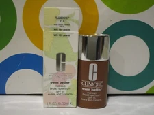 CLINIQUE ~ EVEN BETTER BROAD SPECTRUM MAKEUP ~ WN 120 PECAN ~ 1 OZ