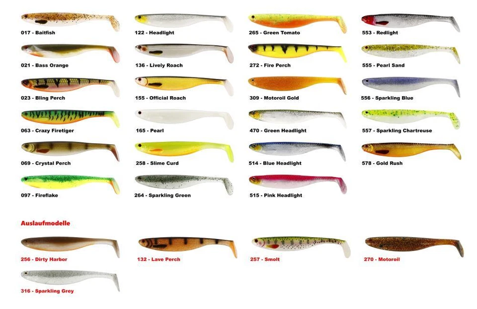 Westin SHADTEEZ Slim 7,5cm(3 St.) 10cm(2 St.) 12cm(1 St) 14cm(1 St) Gummifische - Bild 2 von 2