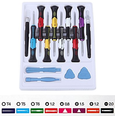 16 Stück Schraubendreher Set Reparatur Werkzeug Kit für Samsung iPad iPhone HTC iTouch NDS