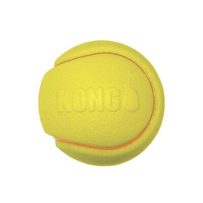 KONG Squeezz Tennis | farblich sortiert | 2 Stück in Größe L