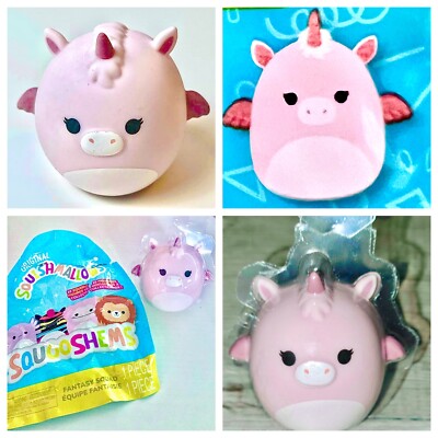 Squishmallows Squooshems Grecia Pegacorn Pegasus Unicorn Toy Blind Bag  Fantasy