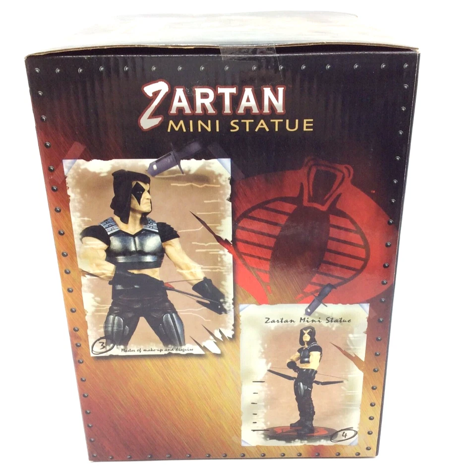 Palisades Toys G.I. MINI ESTATUA DE JOE ZARTAN Edición Limitada 2003 Foto 2 de 4