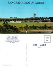 Panorama Motor Lodge near Barge River MD Postcard