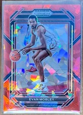 2023 Panini Prizm Draft Picks #69 Evan Mobley Red Ice Prizm