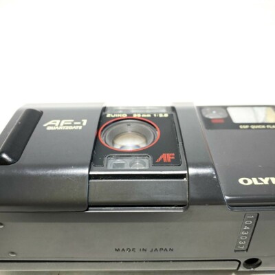 OLYMPUS AF-1 QUARTZ DATE ZUIKO 35mm F2. Film Camera Body only from
