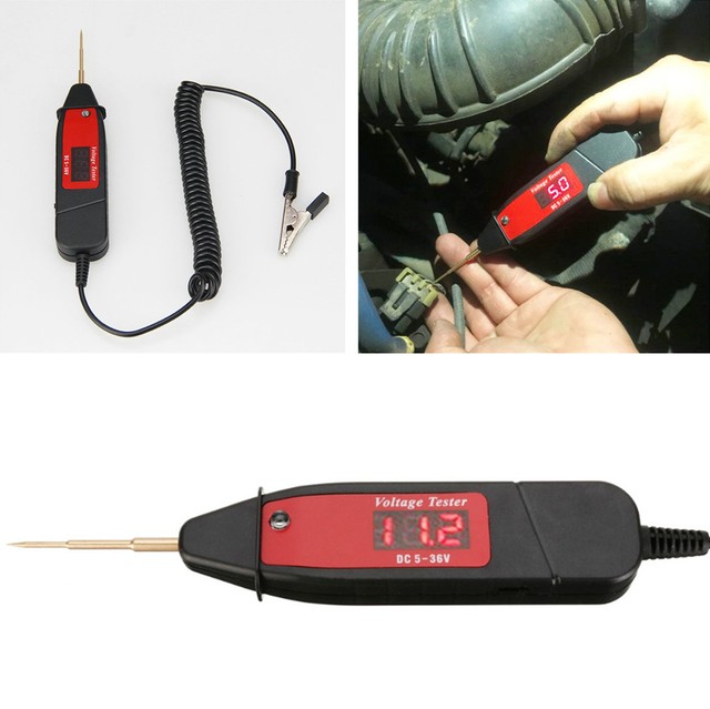 536V Digital Voltage Detector Test Pen Car Fuse Electric Circuit Probe