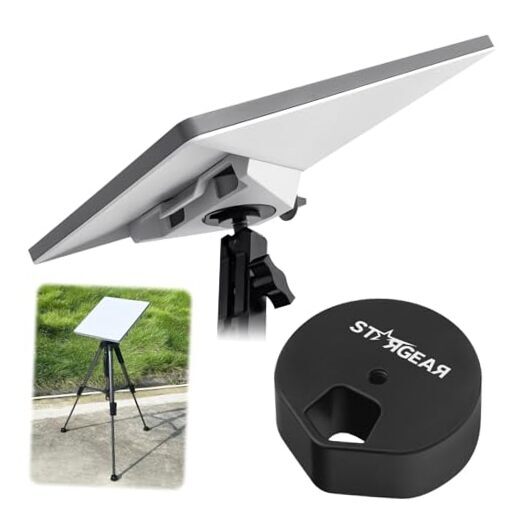 Fit for Starlink Mini Aluminum Alloy Tripod Mount Adapter,Aluminum Alloy Black