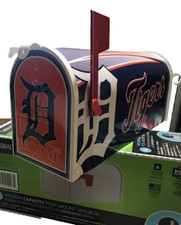 JUMBO DETROIT TIGERS MAiLBOX~JERSEYS~BOBBLEHEAD~HATS