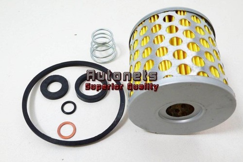 Kit de servicio de gran capacidad de filtro de combustible de aluminio de un solo puerto solo Hot Rod - Imagen 2 de 2
