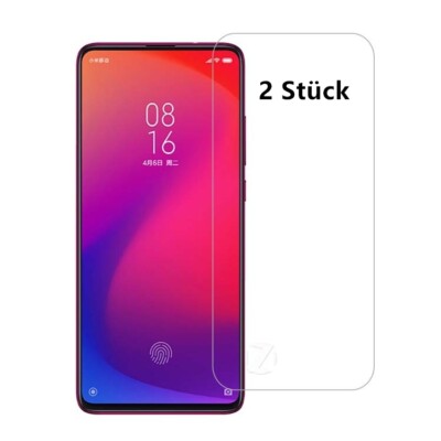 Redmi 10 Note 10 11 Pro + Display Panzerfolie schutzglas 2er pack keinFullscreen