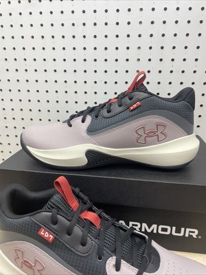 Under Armour Lockdown 7 Tetra Gray Basketball Shoes 3028512 