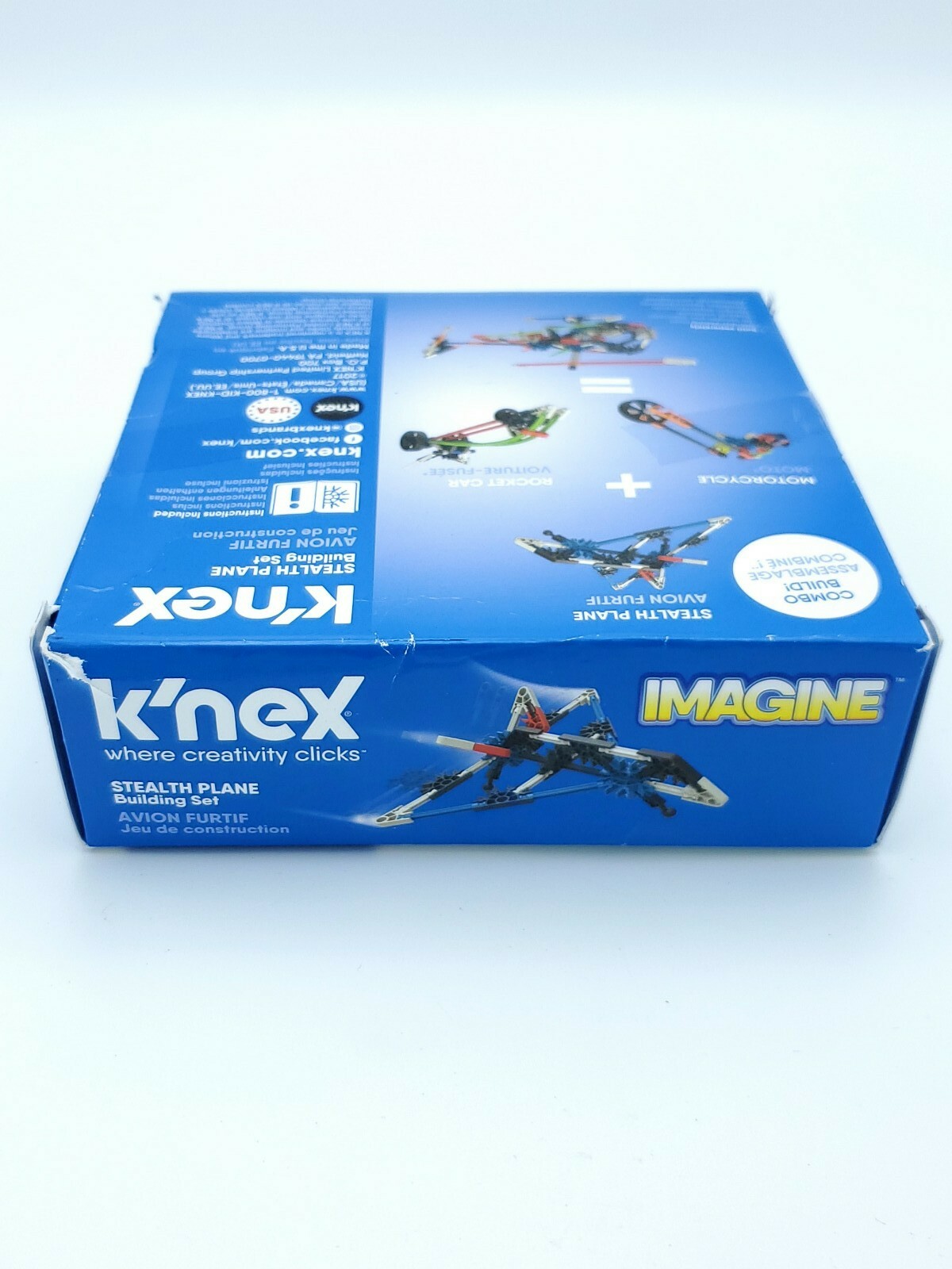 knex stealth plane