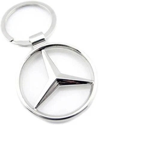 MERCEDES-BENZ Keyring Key Ring - MERCEDES Sturdy Logo Metal Key Fob