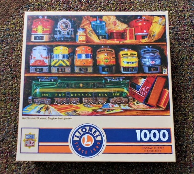 Lionel Train 1000 Piece Jigsaw Puzzle 2020 MasterPieces for sale online