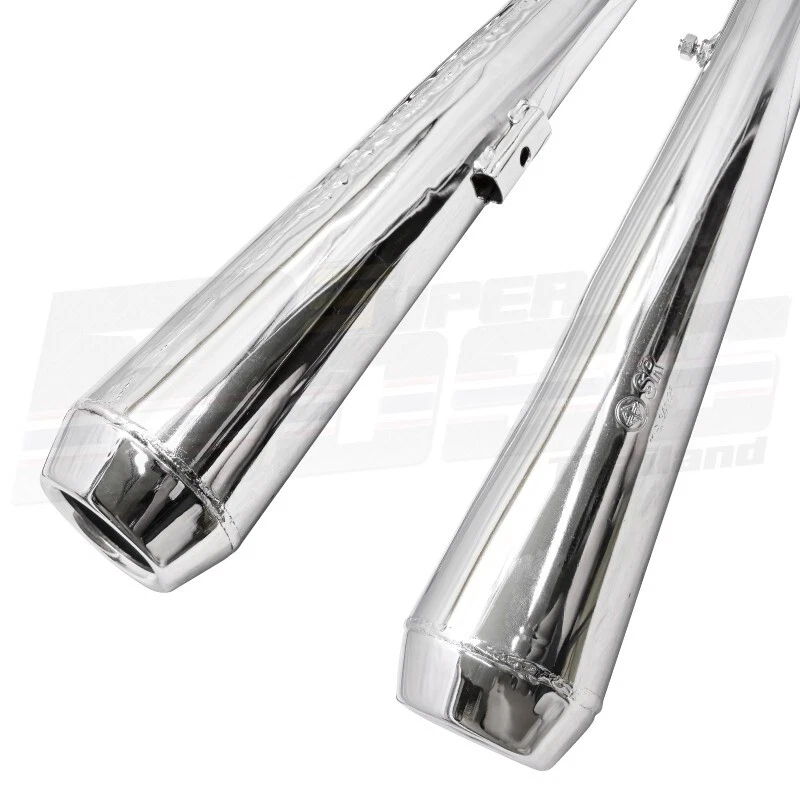 Silenciador de escape para HONDA CD125K3 CD125 K3 CD175 CA175 R+L ***Estilo PT*** Foto 4 de 4