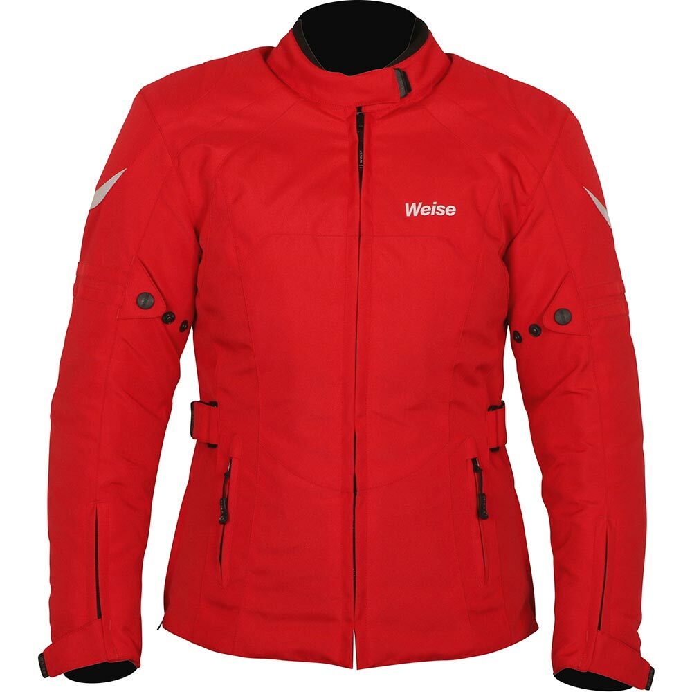WEISE DAKOTA RED LADIES WATERPROOF THERMAL MOTORCYCLE MOTORBIKE BIKE
