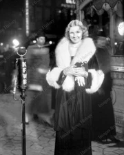 8x10 Print Una Merkel 42nd Street Premiere Warner Bros. Theatre 1933 #UNK