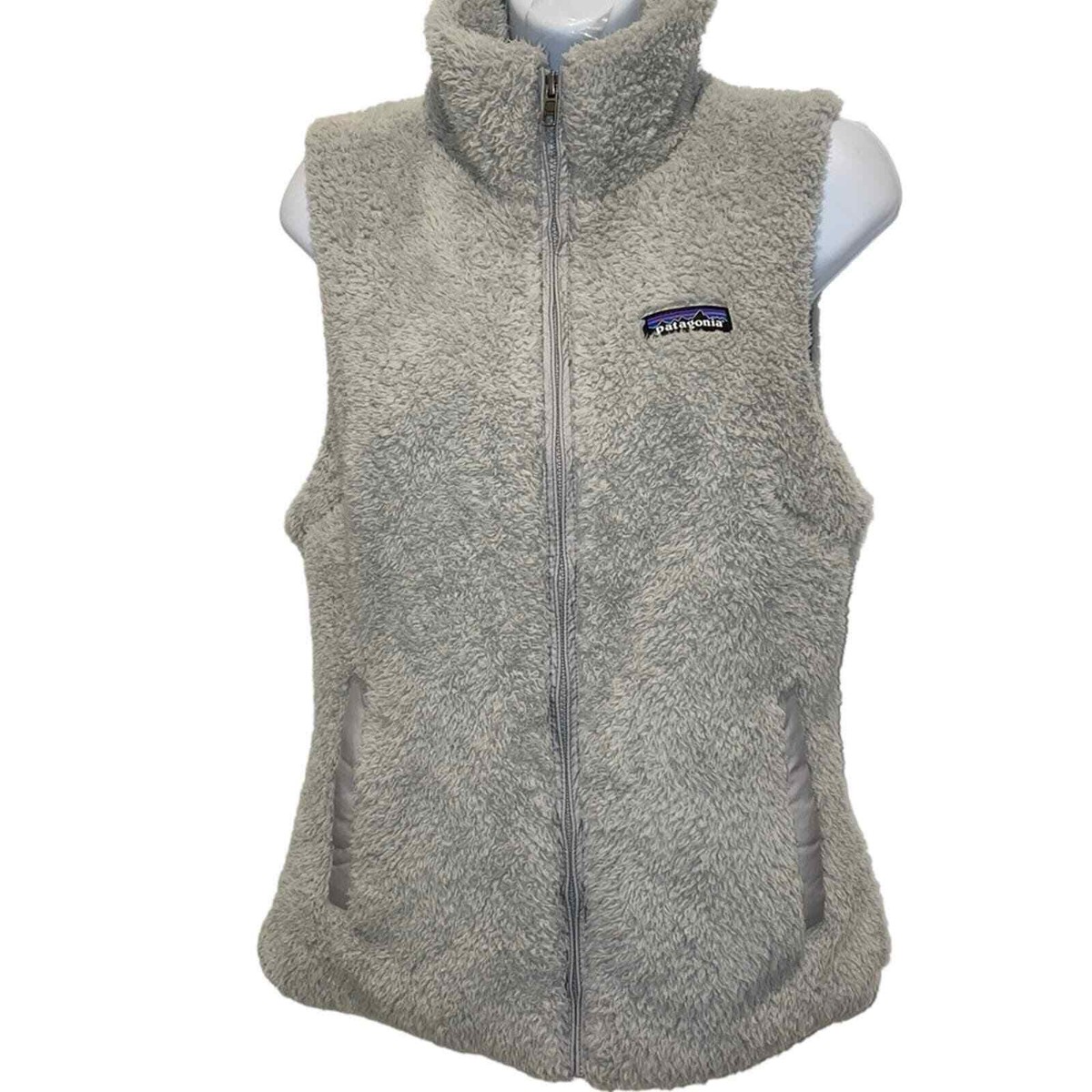 PATAGONIA LOS GATOS FLEECE SHERPA FULL ZIP VEST WOMEN