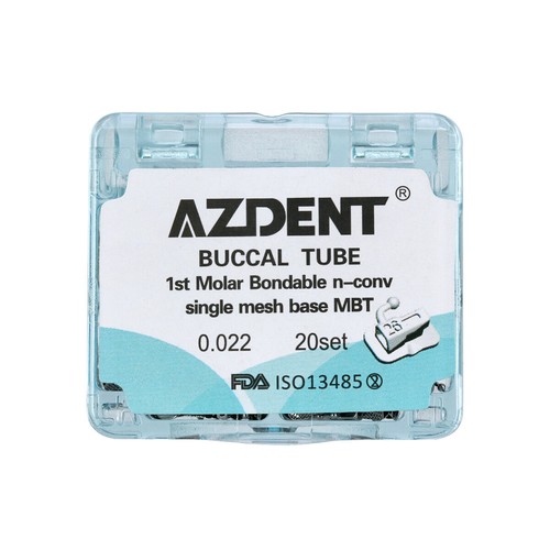 Tubi buccali ortodontici dentali 1°/2° molare Roth/MBT 022/018 incollabili non conv - Foto 14 di 93