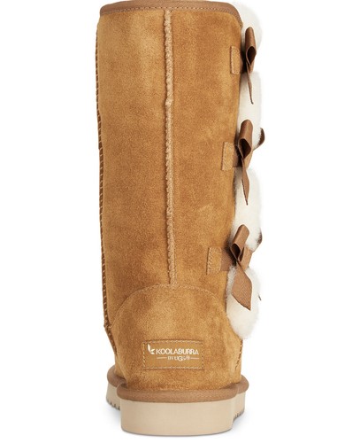 Botas de gamuza y piel sintética Victoria para mujer Koolaburra by UGG castaño - Imagen 3 de 5