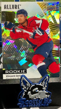 2023-24 UD Allure - Yellow Taxi Rookies #134 Vincent Iorio (RC) - Capitals