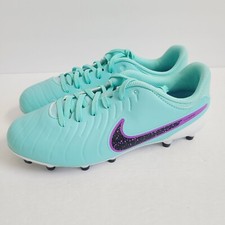 Nike Jr Tiempo Legend 10 Academy Soccer Cleats DV4348-300 Size 6Y Youth Blue