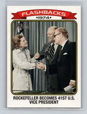 2023 Topps Heritage Flashbacks Rockefeller Becomes 41st Vice President #NF-10