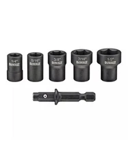 DeWALT DWADND-5 Impact Ready Detachable Nut Driver Set (5PCS)