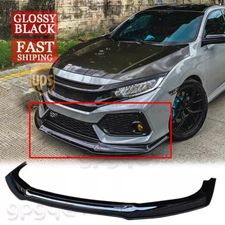 For Honda Civic Si & FK7 Hatchback 2017-2021 GR Style Front Bumper Lip Splitter