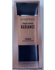 SMASHBOX PHOTO FINISH RADIANCE PRIMER 1 OZ / 30 ML FULL SIZE RARE HTF SEALED NIB