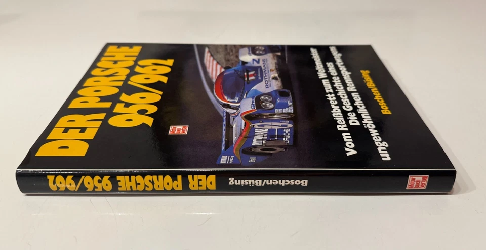 Motorbuch Verlag Der Porsche 956/962 Boschen/Büsing 1. Auflage 1986 - Bild 3 von 4