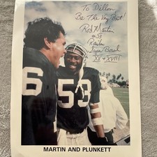 Rod Martin Signed 8x10 Autographed Photo Super Bowl XV Oakland Raiders