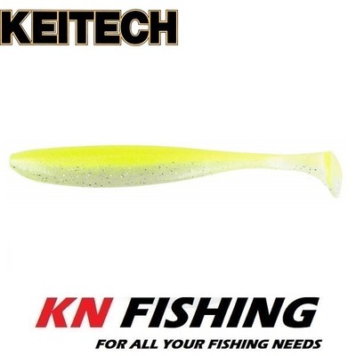 KEITECH EASY SHINER 4' Silicon Soft Lure Japan Squid Scented 108mm 5gr 7pcs