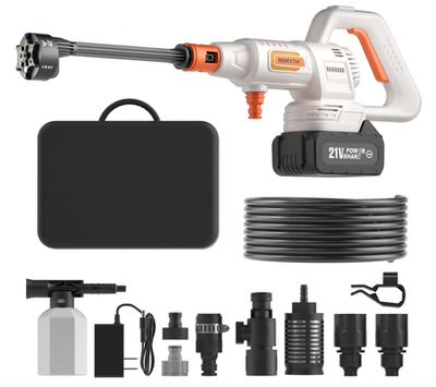 #ad #ad Hidrolavadora Inalámbrica 1200 PSI Brushless con Manguera 23FT $245.99